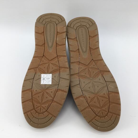 Skechers Relaxed Hands Free Swift Fit Mens 10 Slipon Casual Dress Shoe Brown NWT Skechers Relaxed Hands Free Swift Fit Mens 10 Slipon Casual  main image 4
